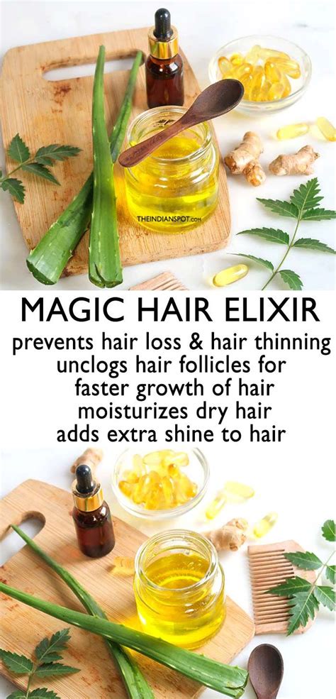 Magical hair elixir